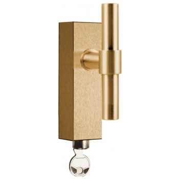 Draaikiep Piet Boon ONE afsluitbaar PBT15-DKLOCK PVD mat goud