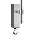 Draaikiep Piet Boon ONE afsluitbaar PBT15-DKLOCK RVS