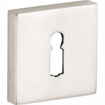 Sleutelrozet Bauhaus-Style verdekt glans nikkel