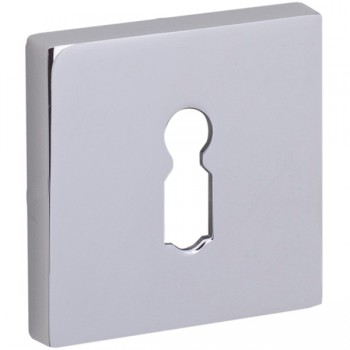 Sleutelrozet Bauhaus-Style verdekt glans chroom