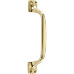 Deurgreep Elegant 115mm messing gepolijst gelakt