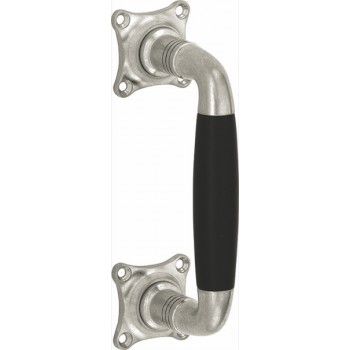 Deurgreep Bonton 110mm antiek nikkel ebben Deurgreep Bonton 110mm antiek nikkel ebben