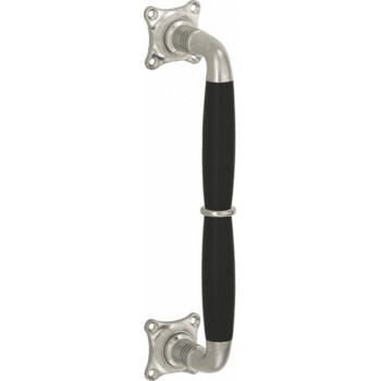 Deurgreep Bonton 190mm antiek nikkel ebben Deurgreep Bonton 190mm antiek nikkel ebben