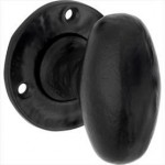 Knopkruk Oxford rond rozet ijzer