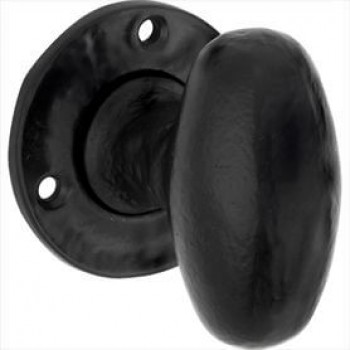 Knopkruk Oxford rond rozet ijzer