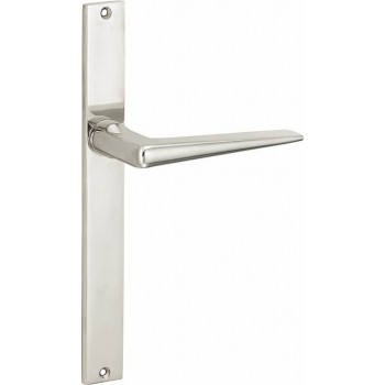 Deurkruk Wig langschild glans nikkel