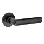 Deurkruk Hamburg rond rozet ijzer