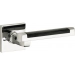 Deurkruk Dual vierkant rozet glans nikkel