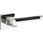 Deurkruk Dual verdekt vierkant rozet glans nikkel