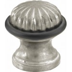 Deurbuffer Nouveau antiek nikkel