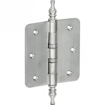 Kogellager scharnier 76x76 mat nikkel ongelakt vaas