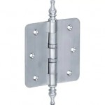 Kogellager scharnier 76x76 mat chroom vaas