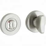 Toiletgarnituur Vivo mat nikkel ongelakt