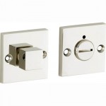 Vrij bezet garnituur Bauhaus-Style glans nikkel