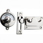 Vrij bezet overslag met bocht glans nikkel