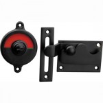 Vrij bezet overslag met bocht mat zwart