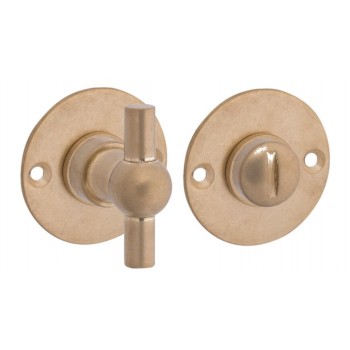 Vrij Bezet garnituur Chemin de Fer 40mm messing getrommeld ongelakt