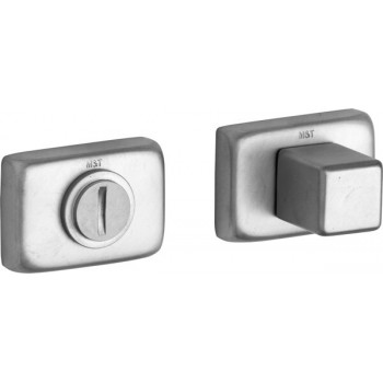 Toiletgarnituur Mini mat nikkel ongelakt M&T