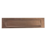 Briefplaat rechthoek Mi Satori antiek brons