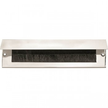 Tochtklep Mi Satori glans nikkel recht met borstel