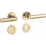 Veiligheidsset Padania Elegant mesisng gepolijst gelakt /titaan achterdeur