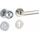 Veiligheidsset Padania Elegant glans nikkel/glans chroom voordeur KT