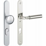Veiligheidsset Frankfurt  glans nikkel/glans chroom  voordeur KT