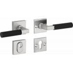 Veiligheidsset Bauhaus mat nikkel ongelakt titaan ebben KT achterdeur