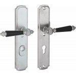 Veiligheidsset Nouveau antiek nikkel/antiek chroom KT achterdeur