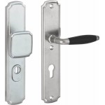 Voordeurset Bonton nouveau ebben antiek nikkel/antiek chroom KT