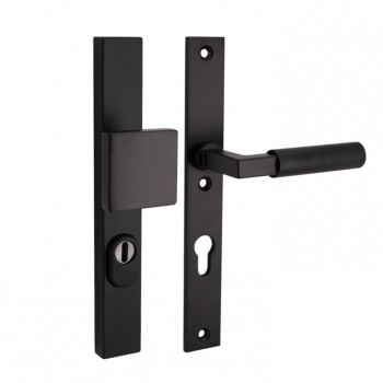 Veiligheidsset smal Bauhaus mat zwart KT voordeur