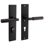 Veiligheidsset Bauhaus mat zwart achterdeur KT