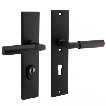 Veiligheidsset Bauhaus mat zwart achterdeur KT