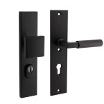 Veiligheidsset Bauhaus mat zwart voordeur KT