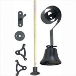 Trekbelset Holland compleet mat zwart