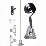 Trekbelset compleet glans chroom