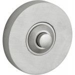 Beldrukker Vivo rond mat nikkel titaan