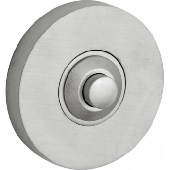 Beldrukker Vivo rond mat nikkel titaan