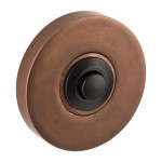 Beldrukker Vivo rond antiek brons