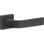 Deurkruk Trinity vierkant rozet mat zwart titaan