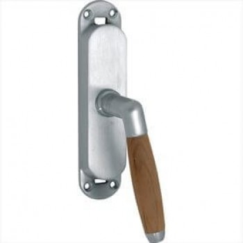 Krukespagnolet Ton mat chroom teak Krukespagnolet Ton mat chroom teak