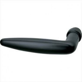 Deurkruk Dudok (gatdeel) mat zwart