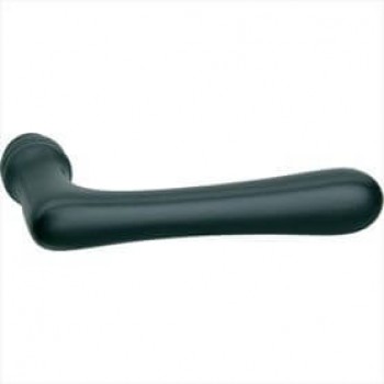 Deurkruk Linea (gatdeel) mat zwart