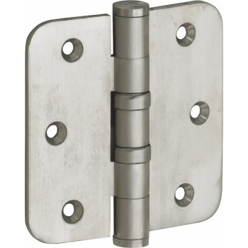 Kogellager scharnier 89x89mm mat nikkel ongelakt vlak