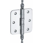 Kogellager scharnier 89x89 antiek nikkel vaas