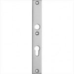 Veiligheidsschild Bauhaus smal BI glans nikkel