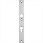 Veiligheidsschild Bauhaus smal BI mat chroom