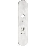 Veiligheidsschild Ovaal BU mat nikkel titaan KT