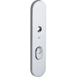 Veiligheidsschild Ovaal BU glans chroom KT