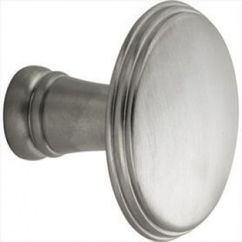 Knop Art-Deco tbv SKG schild mat nikkel titaan